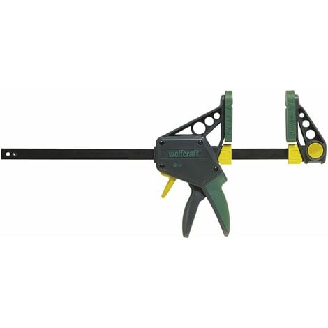 Wolfcraft Einhandzwinge Pro Dehnbereich 21 - 41 cm 450 mm Klemmzwingen