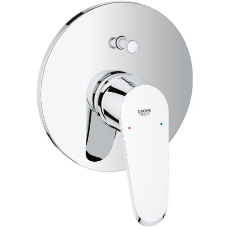 Einhebel-Badewannen-Brausebatterie aus verchromtem Messing - Grohe Eurodisc Cosmopolitan