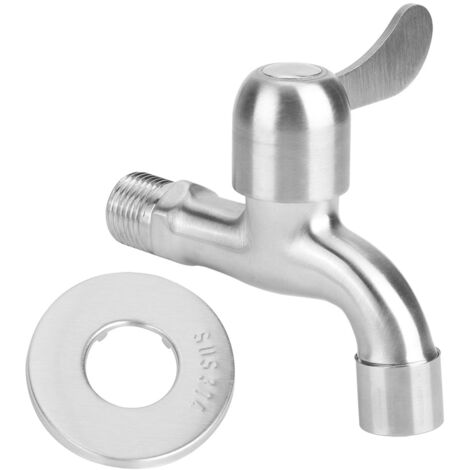 Einhebelmischer aus Edelstahl 304 für Waschmaschine, Küche und Garten
