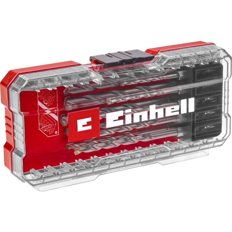 Lot de 10 forets à béton et à maçonnerie différents Einhell 49108743