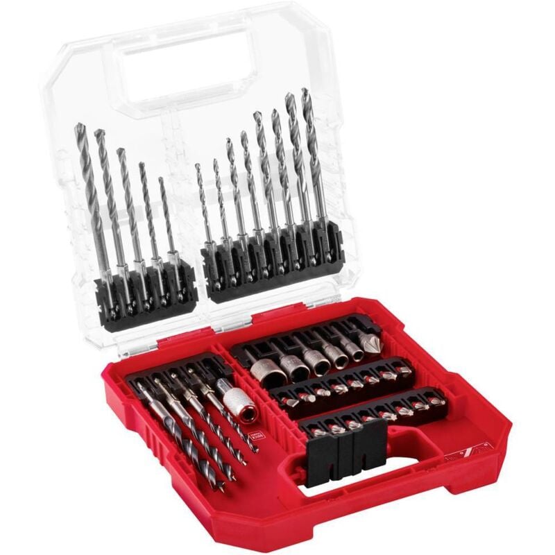 Einhell - 109053 40 pièces Assortiment de forets et d'embouts