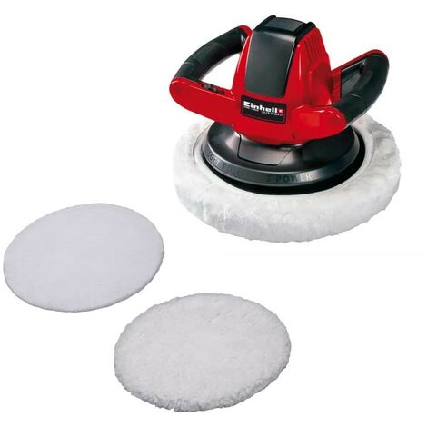 Einhell 18v Cordless Car Boat Buffer Polisher 254mm Power X Change 18v Bare