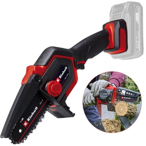 Einhell 18v Cordless Chainsaw Pruning Saw BL 15cm Hand Saw PXC GE-PS 18/15 Body