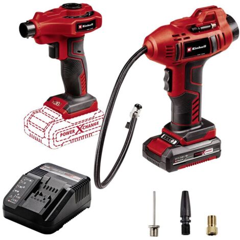 Einhell 2070111 Compressore a batteria CE-AP 18+CE-CC 18+2,0 Ah incl. 1 batteria