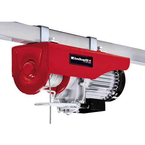 Einhell 2255150 Elektrischer Seilhebezug Tragfähigkeit (mit Umlenkrolle) 600 kg Tragfähigkeit (ohne