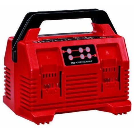 Einhell 2x2 Power X-Quattrocharger 4A Caricabatterie 18 V doppio a 4 porte