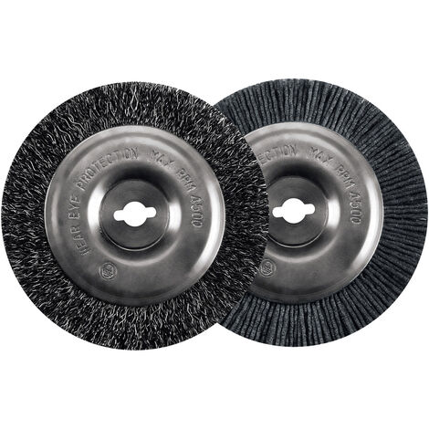Einhell 3424115 Ersatzbürste 420D Nylon, Stahl