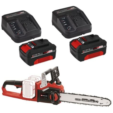 Einhell 4501780 GP-LC Li-Solo Power X-Change Chainsaw 36V 2 x 4.0AH Battery Pack