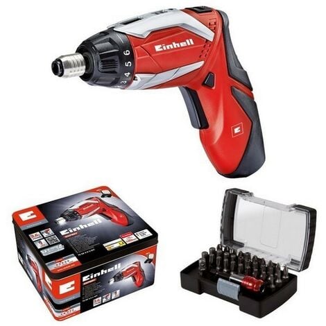 EINHELL 4513495 - Atornillador Bateria Litio RT-SD 3 6-2 Li Kit 50 aniversario