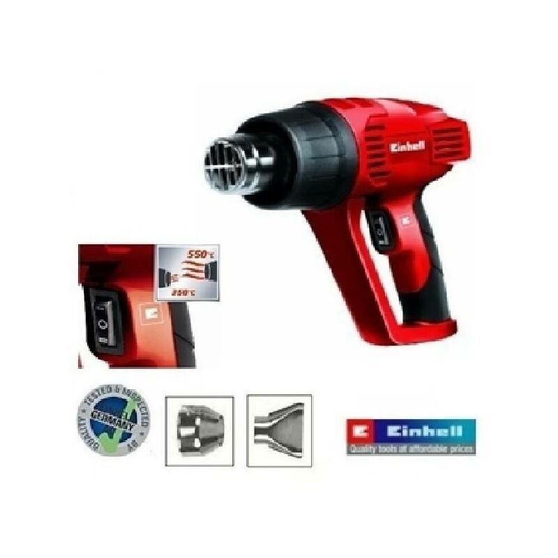 Warm air pist 2000w 2 temps 4520184