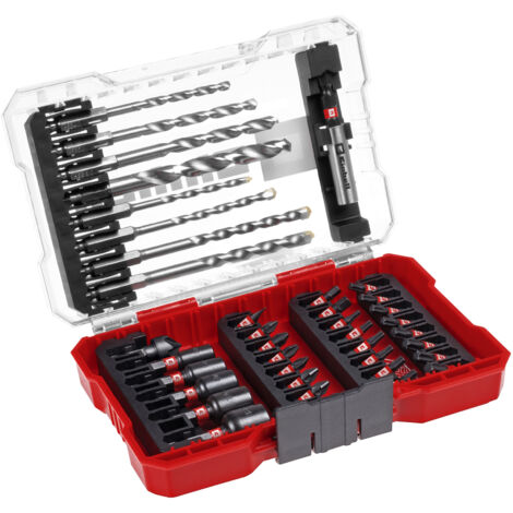 EINHELL/49108763 Set mit 39 verschiedenen Universal-Bits und Bits
