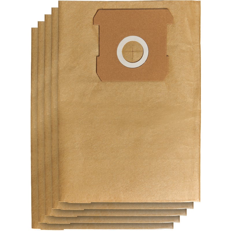 Einhell - Dirt Collection Bag Filter 12L Set of 5pcs for Wet and Dry Vacuum