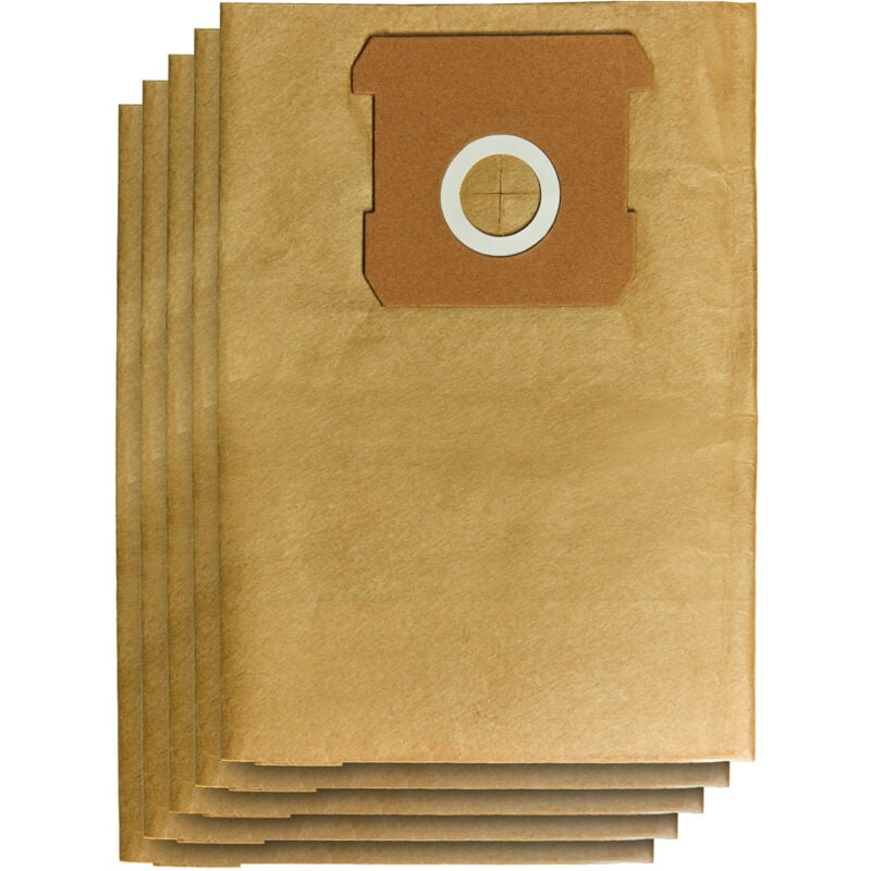 Einhell - Dirt Collection Bag Filter 12L Set of 5pcs for Wet and Dry Vacuum