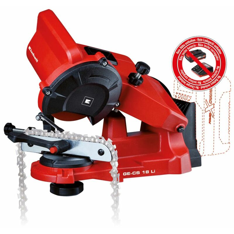 

Einhell afilador inalámbrico de cadenas de motosierras GE-CS 18Li-Solo