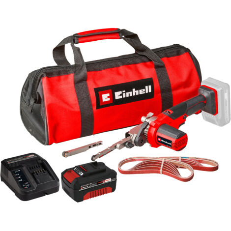 EINHELL Akku-Bandfeile TE-BF 18 Li Kit (1x 4,0 Ah)