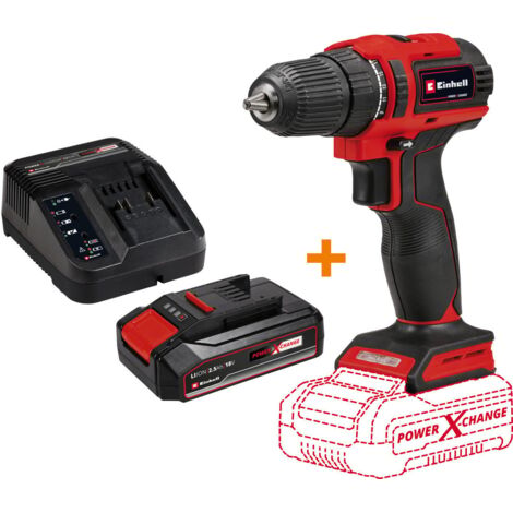 Einhell Akku-Bohrschrauber TE-CD 18/40 Li BL 18 V inkl. Akku & Ladegerät Schlagschrauber
