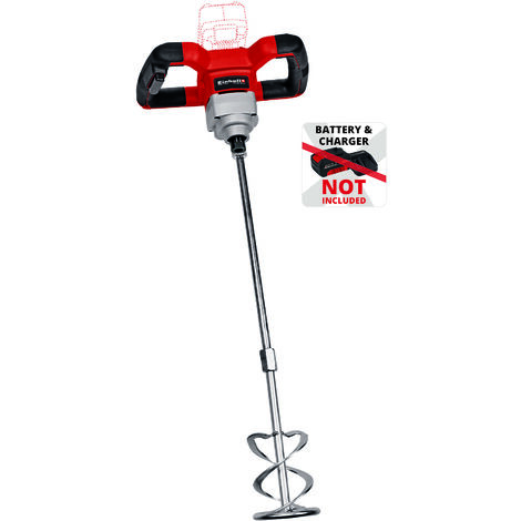 Einhell Akku-Farbmörtelrührer TE-MX 18 Li-Solo Power X-Change (Li-Ion, 18 V, Drehzahl-Elektronik für material- & anwendungsgerechtes Arbeiten, ohne Akku und Ladegerät)