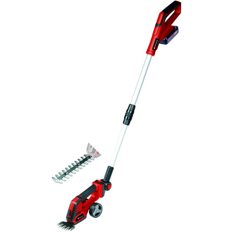 Einhell Akku Gras-/ Strauchschere GE-CG 18/100 Li, inkl. 18 V / 2,5 Ah Starter Kit Rasenschere