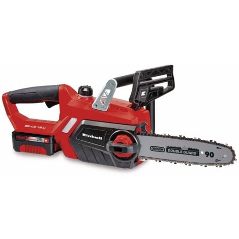 Einhell Akku Kettensäge GE-LC 18/25 Li 3 Ah Set 25 cm Schwertlänge Kettensäge