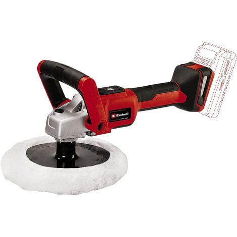 Einhell Power X-Change CE-CP 18/180 Li E-Solo 2093320 Akku Poliermaschine 500 - 3000 U/min 180 mm