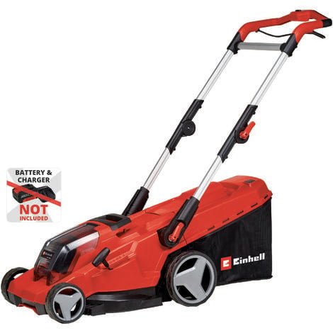 Einhell Akku-Rasenmäher GE-CM 36/41 Li-Solo Power X-Change (36 V, 41 cm Schnittbreite, bis 500 m², Brushless, 50L Fangkorb, 25-75 mm Schnitthöhe, ohne Akku)