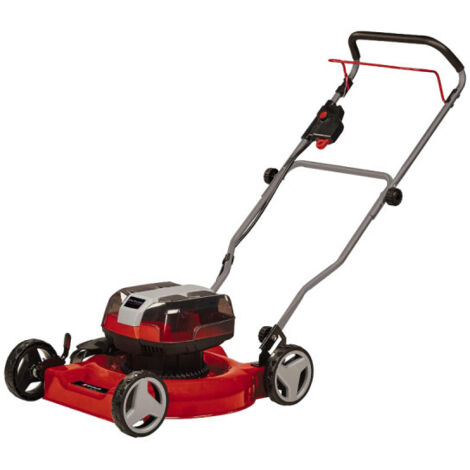 Einhell Akku-Rasenmäher GE-CM 36/48 Li M-Solo Power X-Change (Li-Ion, 36 V, Double Twin-Pack-Technologie, Mulchrasenmäher, Highwheeler, bürstenloser Motor, ohne Akku und Ladegerät)