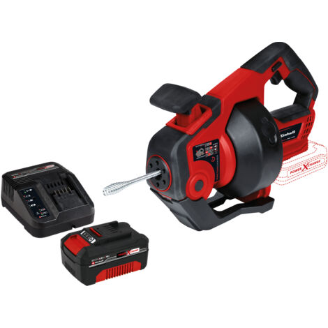 EINHELL Akku-Rohrreiniger TE-DA 18/760 Li Kit (1x 4,0 Ah)
