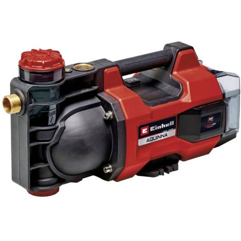 Einhell AQUINNA 36/34 Pompa da giardino rossa 36 V Twin-Pack