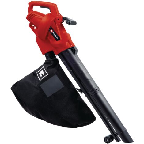 Einhell Aspirateur-souffleur de feuilles GC-EL 3024 E (tube Ø 75 mm, puissance d’aspiration 650 m³/h, fonction broyage (10:1), vitesse de soufflage 240 km/h, 40 L)