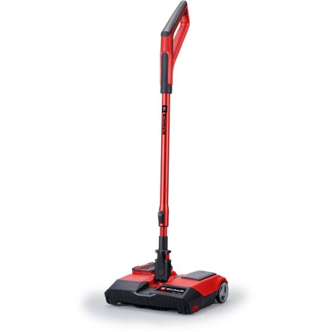 Einhell Balai sans fil TE-FS 18 Li-Solo Power X-Change (18 V, brosse cylindrique de largeur 250 mm manche télescopique) Livré sans Batterie ni Chargeur
