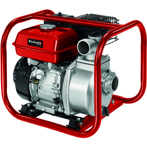 Einhell Benzin-Wasserpumpe GE-PW 46 (4,6 kW, 4-Takt-Motor, max. Fördermenge 23.000 L/Std., 3,6 l-Tank, Ölmangelsicherung, inkl. Adapter Schlauch-/ AG-Gewindeanschluss)