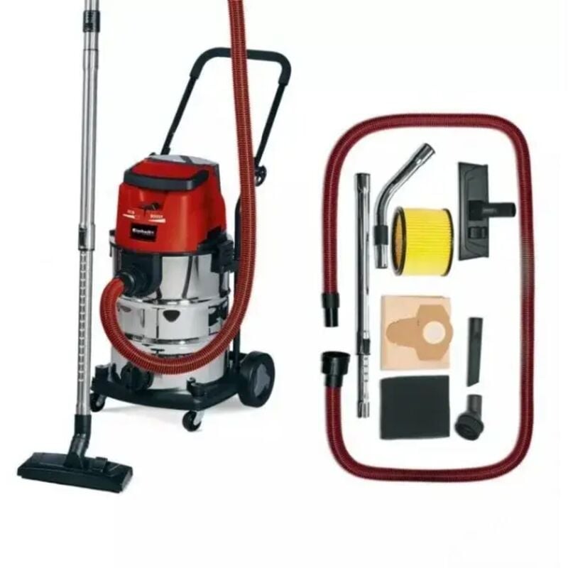 Te-vc 36/30 Li s - Solo Aspiratore pxc aspira solidi e liquidi 36 v senza batterie - Einhell