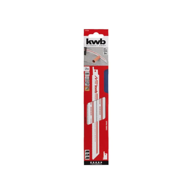 Bim lame de scie sauteuse 2 pièces longueur totale 230mm 49571085 Einhell
