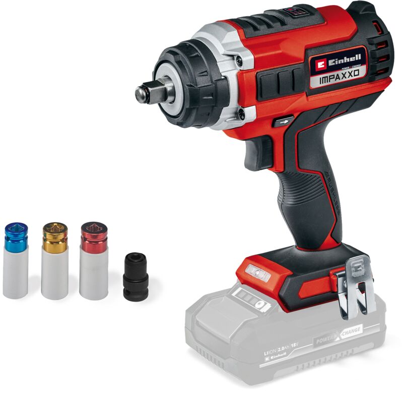 Professional Boulonneuse sans fil impaxxo 18/400 Power X-Change (18 v, 400 Nm, engrenage à 3 vitesses, moteur sans charbon) Livrée sans batterie ni