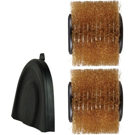 Einhell Brosse ULTRA pour nettoyeur multi-surfaces PICOBELLA (compatible avec le nettoyeur multi-surfaces sans fil PICOBELLA, adaptée aux surfaces en pierre rugueuses, largeur de nettoyage 19,5 cm)