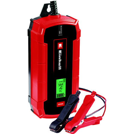 Einhell CE-BC 10 M Batterieladegerät Rot und Schwarz