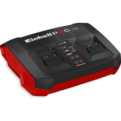 Einhell Chargeur Rapide PXC (indicateur de charge, compatible avec toutes les batteries PXC)