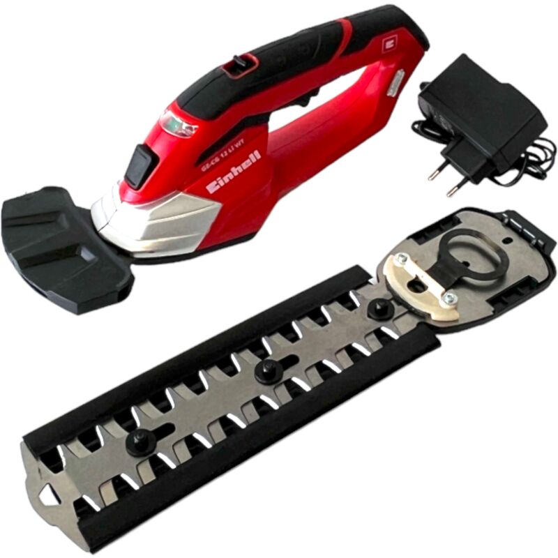 Ge-cg 12 Li wt Cisaille à gazon et à buissons sans fil 12 v 10 / 19 cm ( 3410411 ) + batterie intégrée 1,5 Ah + chargeur - Einhell