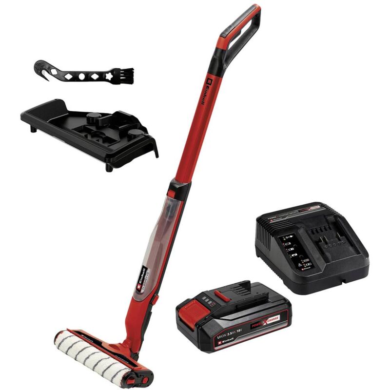 Image of Einhell - cleanexxo Power X-Change 1x 2,5Ah Lavasciuga per pavimenti incl. batteria ricaricabile, Caricabatterie incluso