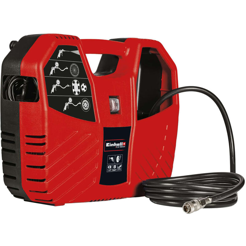 

Einhell Compresor portátil TC-AC 180/8 OF 1100 W