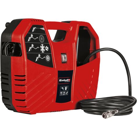 Einhell Compresseur mobile TC-AC 180/8 OF (1100 W, 180 L/min, 8 bar, avec accessoires)