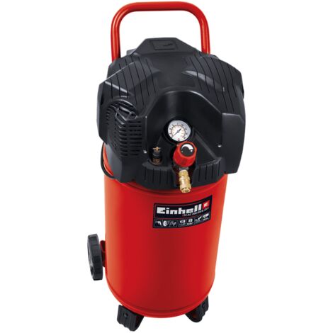 Einhell Compresseur TH-AC 200/30 OF (Puissance du moteur 1100 W, Capacité de la cuve : 30 L, Clapet anti-retour, Pieds amortisseurs de vibrations)
