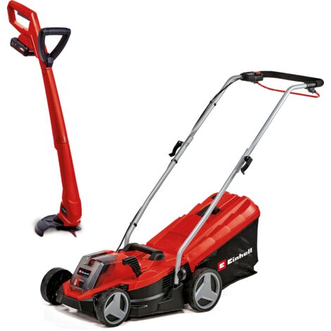 Petrol mower and strimmer set sale