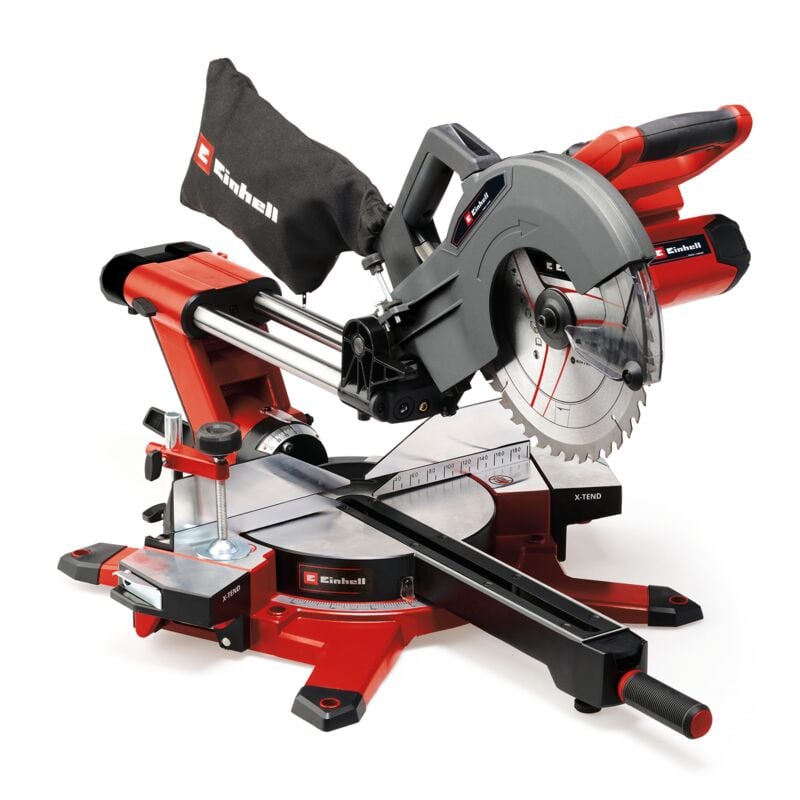 Cordless Sliding Mitre Saw 36V Power X-Change te-sm 36/10 l Li body only - Einhell