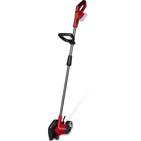 Einhell Coupe-bordures / Dresse-bordures sans fil GE-LE 18/190 Li - Solo Power X-Change (18 V, réglage profondeur 3 niveaux,  revêtement Softgrip) Livré sans Batterie ni Chargeur