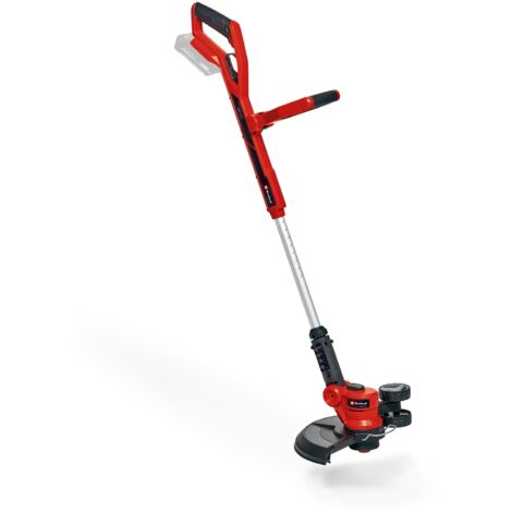 Einhell Coupe-bordures sans fil GE-CT 18/30 Li-Solo Power X-Change (18 V, largeur de coupe 30 cm, bloc moteur pivotant à 90° et inclinable, vendu avec bobine de fil) Livré sans Batterie et sans Charge