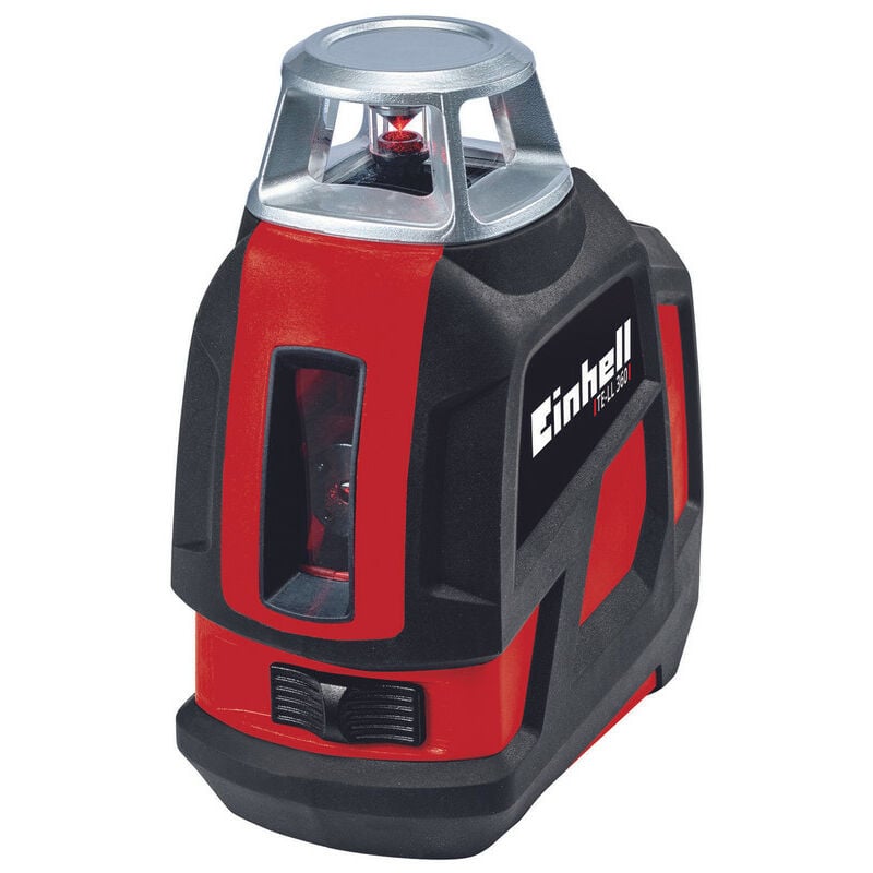 Laser Level - 360 Degrees Coverage - Laser Cross Projection With Self-Leveling - 1/4 Mount For Tripod Use - te-ll 360 - Einhell