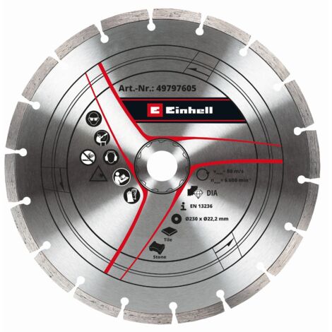 Einhell Diamanttrennscheibe Ø 230 x 22,23 mm Trennscheibe