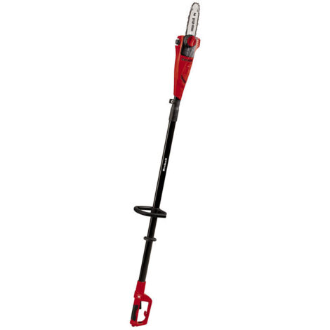 Einhell Ebrancheur télescopique électrique GC-EC 750 T (750 W, Longueur de coupe 18 cm, Guide-chaîne et chaine Oregon, Réservoir d'huile de 60 ml, Livré avec sangle de portée réglable)