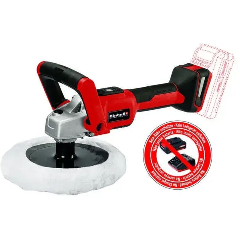 Lucidatrice per auto a batteria ce-cp 18 180 li e (batteria non inclusa) - Einhell